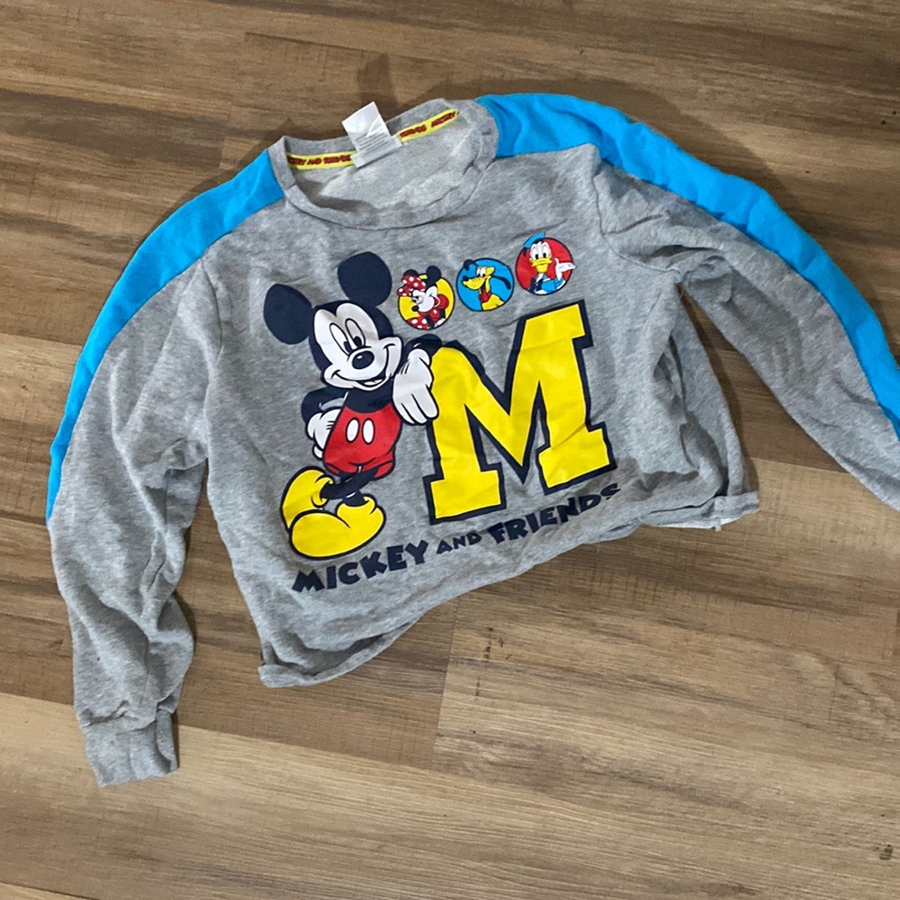 Mickey crop long sleve
